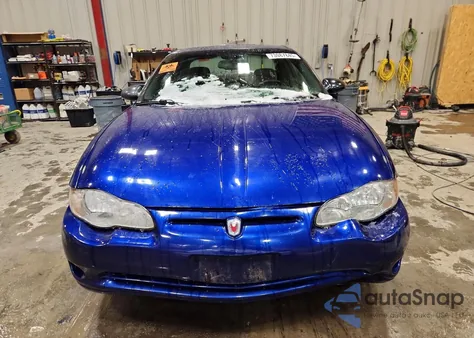 2005 Chevrolet Monte Carlo Ls from USA, damaged, VIN 2G1WW12E559207383